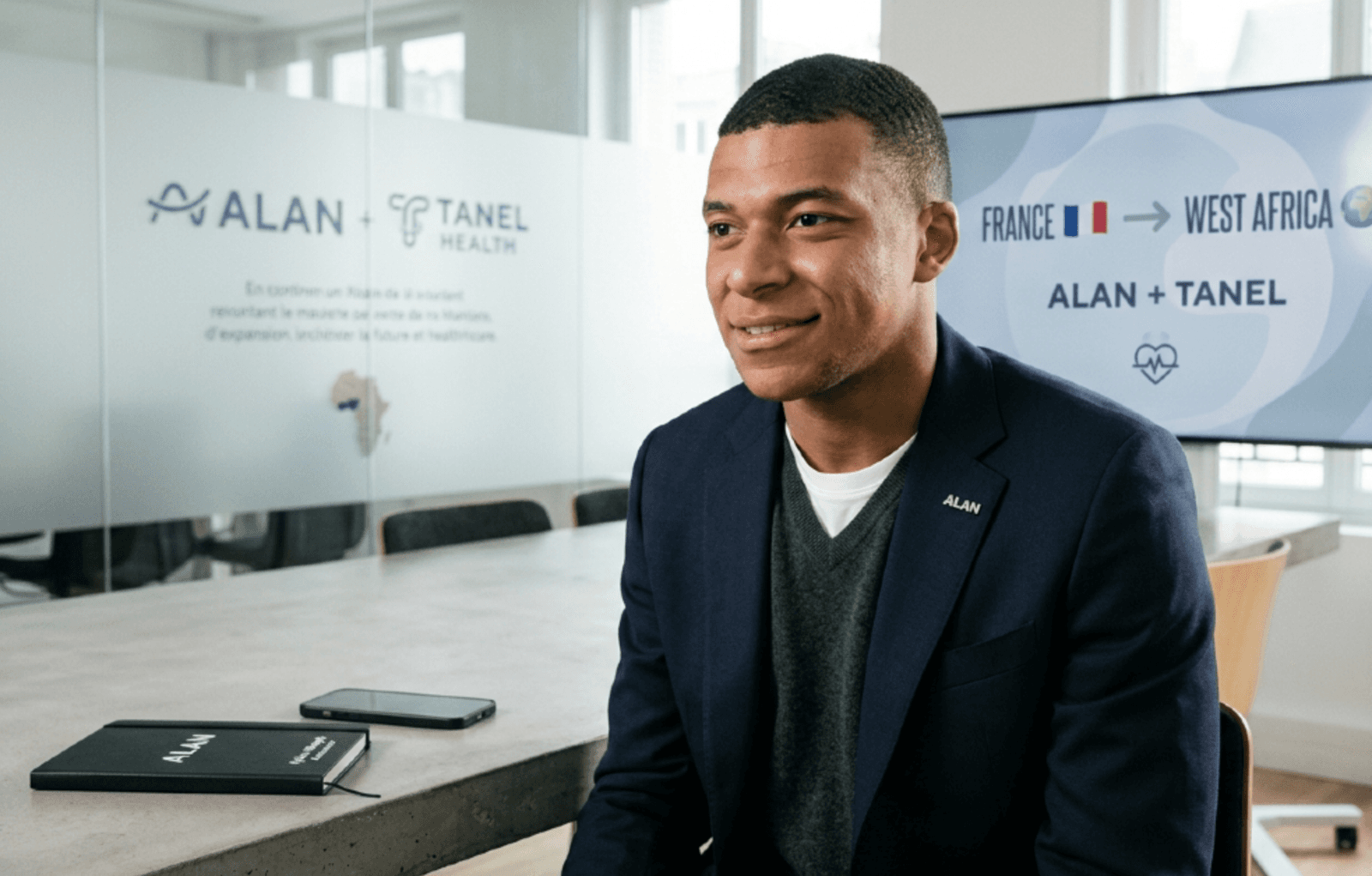 Kylian Mbappé Investor and Ambassador for Alan Health