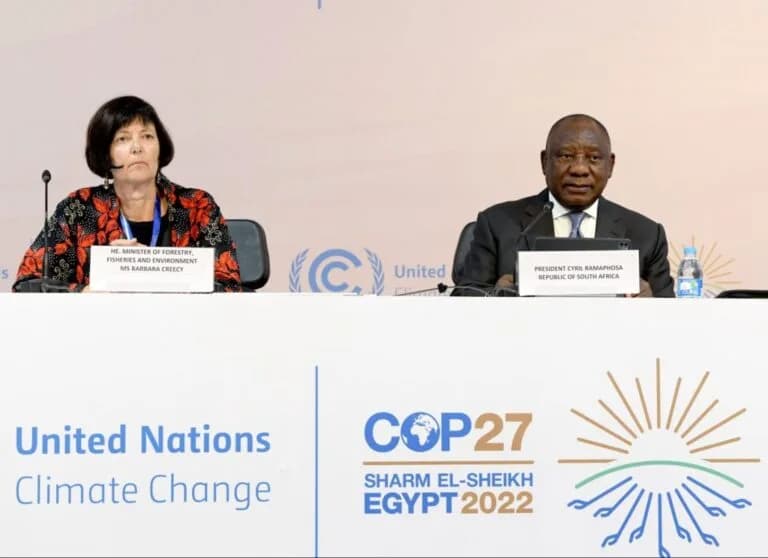 South Africa is negotiating additional funding to transition away from coal