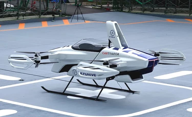 SkyDrive Japan firm says airborne vehicles could be reality by 2023