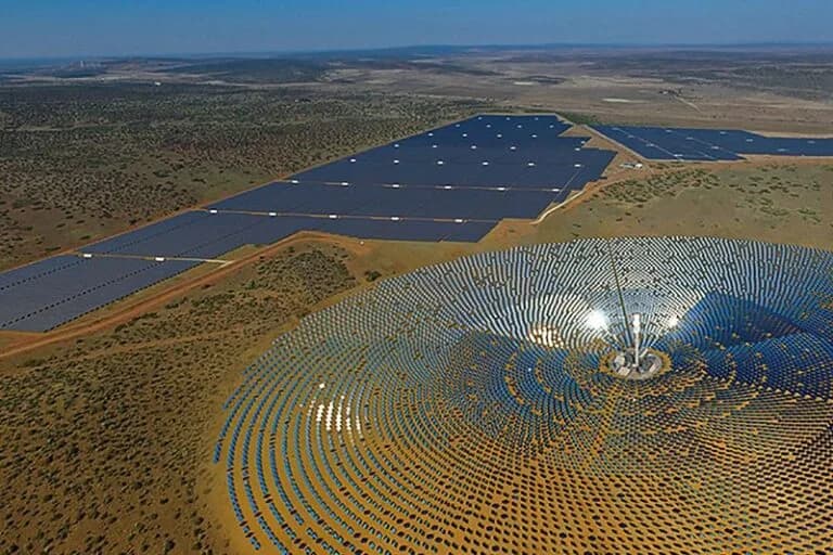 South Africa’s first major solar and battery power project
