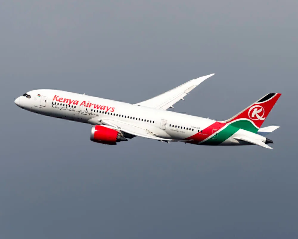 Kenya Airways Boeing 787-8 Dreamliner 5Y-KZC
